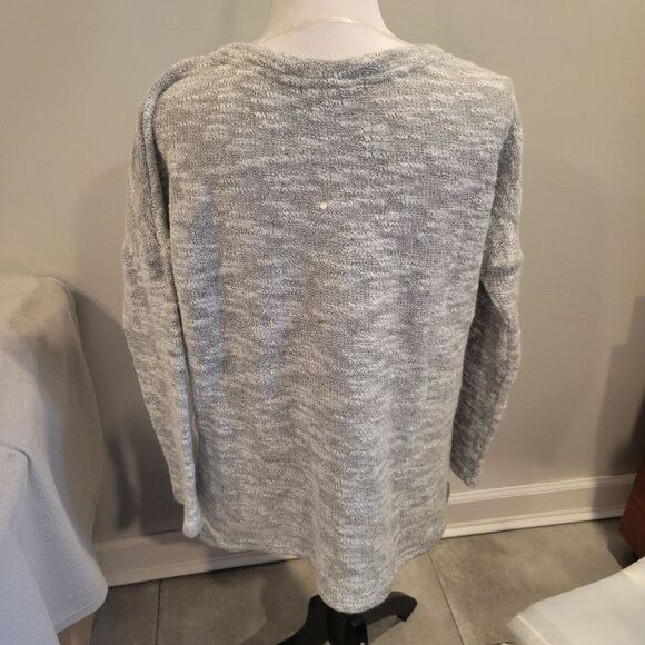 Sanctuary Easy Street Popover Sweater Grey Size Small - Picture 4 of 9